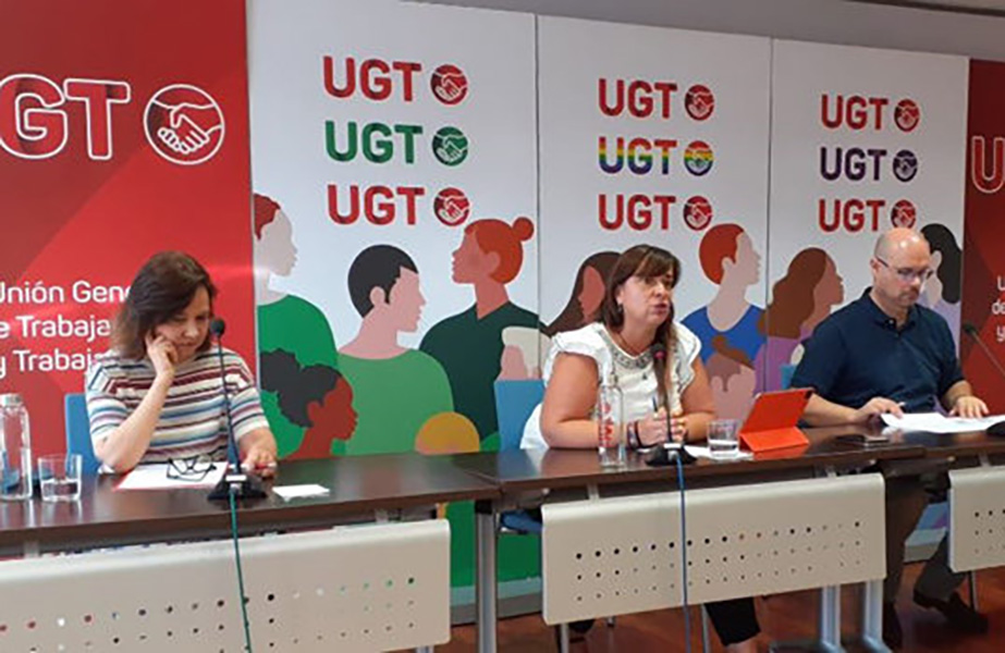 UGT reclama un plan integral de políticas para acabar con el desequilibrio de género en el empleo tecnológico